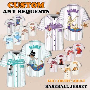 Disney Aladdin, Princess Jasmine Jersey