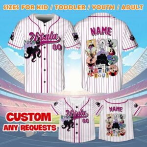 Villains the Evil Tour Ursula, Disney Ursula Jersey