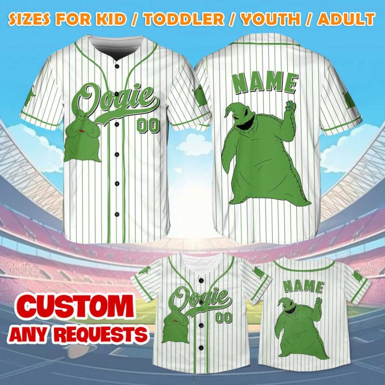 Oogie Boogie, The Nightmare Before Christmas Jersey